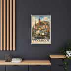 Stockholm Embassy Wrapped Canvas Framed