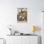 Stockholm Embassy Wrapped Canvas