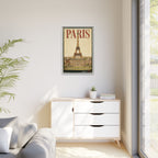 Paris Embassy Wrapped Canvas Framed