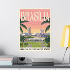 Brasília Embassy Poster