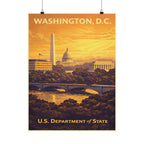 Washington D.C. Department of State Poster