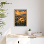 Istanbul Consulate General Wrapped Canvas Framed