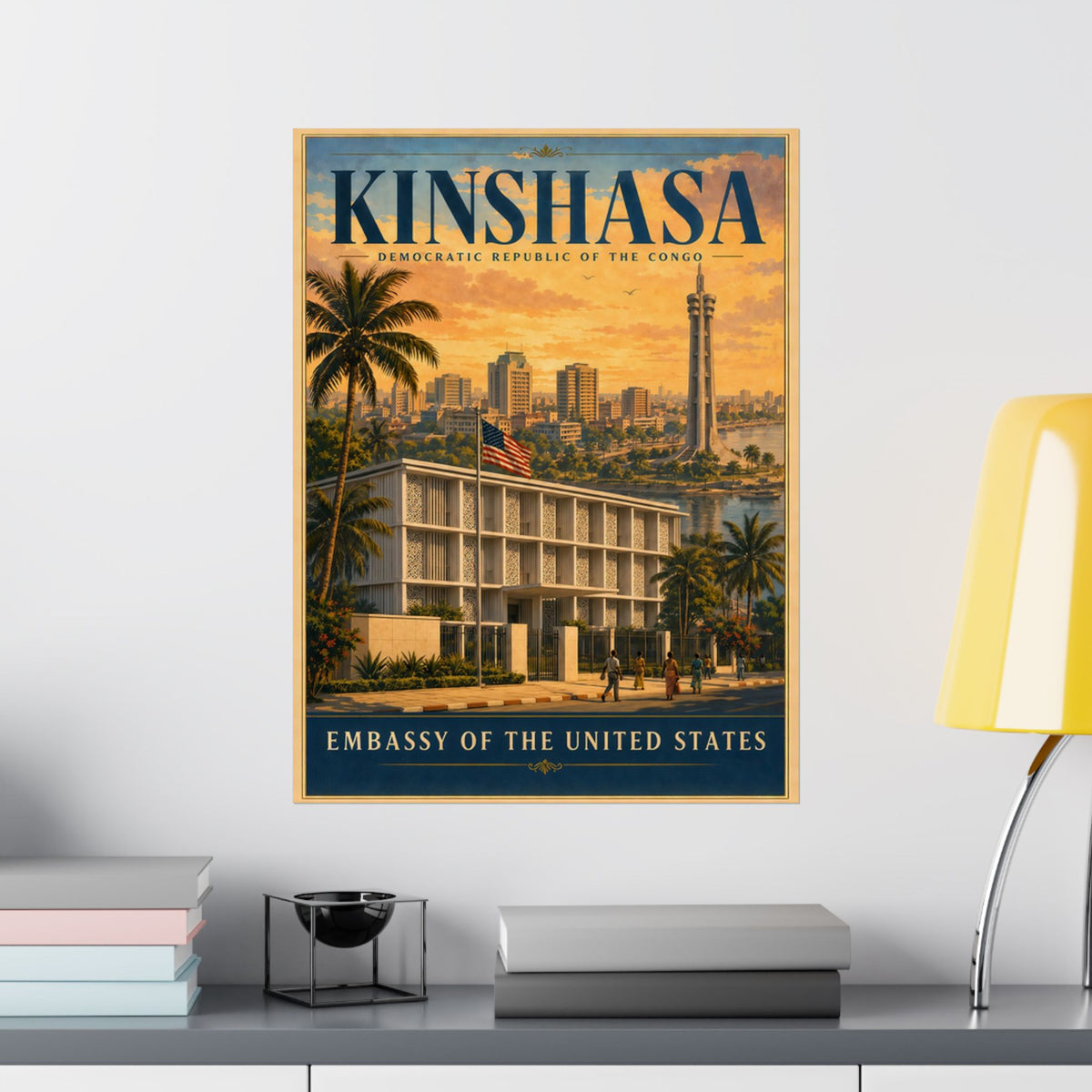Kinshasa Embassy Poster