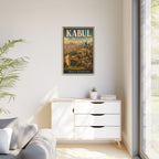 Kabul Embassy Wrapped Canvas Framed