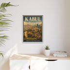 Kabul Embassy Wrapped Canvas Framed