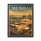 Mumbai Consulate General Wrapped Canvas Framed
