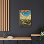 Jakarta Embassy Wrapped Canvas Framed