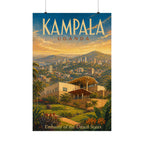 Kampala Uganda Embassy Poster
