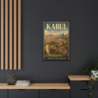 Kabul Embassy Wrapped Canvas Framed