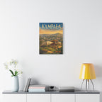 Kampala Uganda Embassy Wrapped Canvas