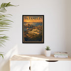 Istanbul Consulate General Wrapped Canvas Framed