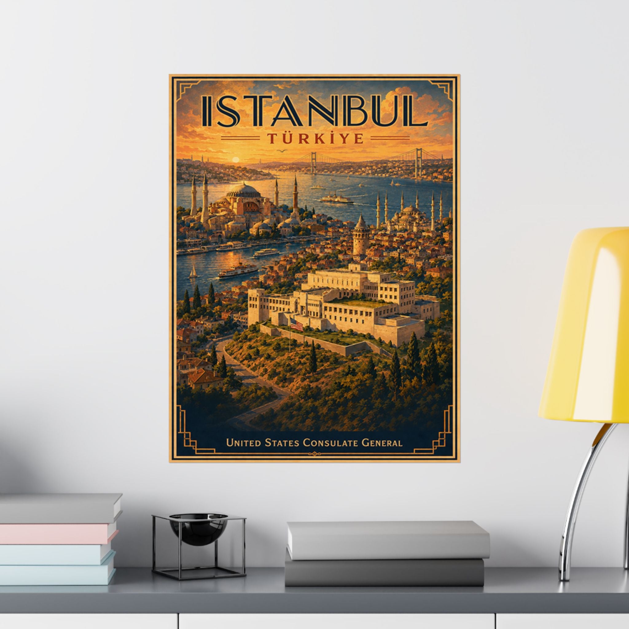 Istanbul Consulate General Poster