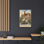 Stockholm Embassy Wrapped Canvas Framed
