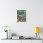 Tokyo Embassy Wrapped Canvas