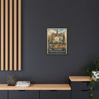 Copenhagen Embassy Wrapped Canvas Framed