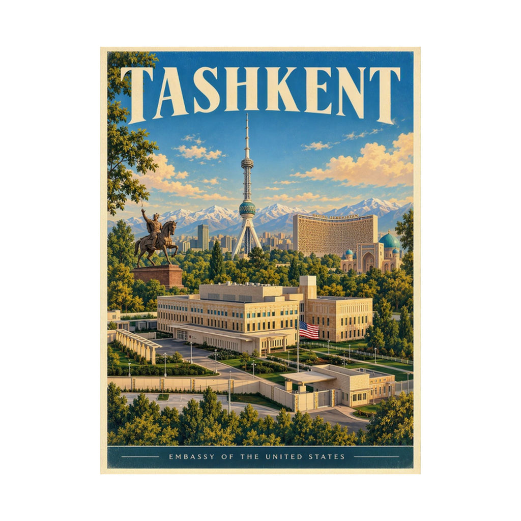 Tashkent Embassy Poster