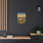 Kampala Uganda Embassy Wrapped Canvas