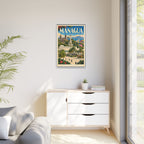Managua Embassy Wrapped Canvas Framed