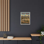 Addis Ababa Embassy Wrapped Canvas Framed