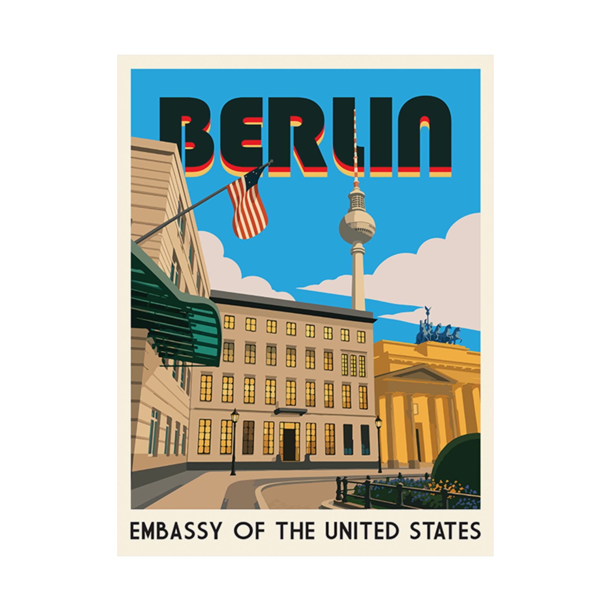 Berlin Embassy Poster