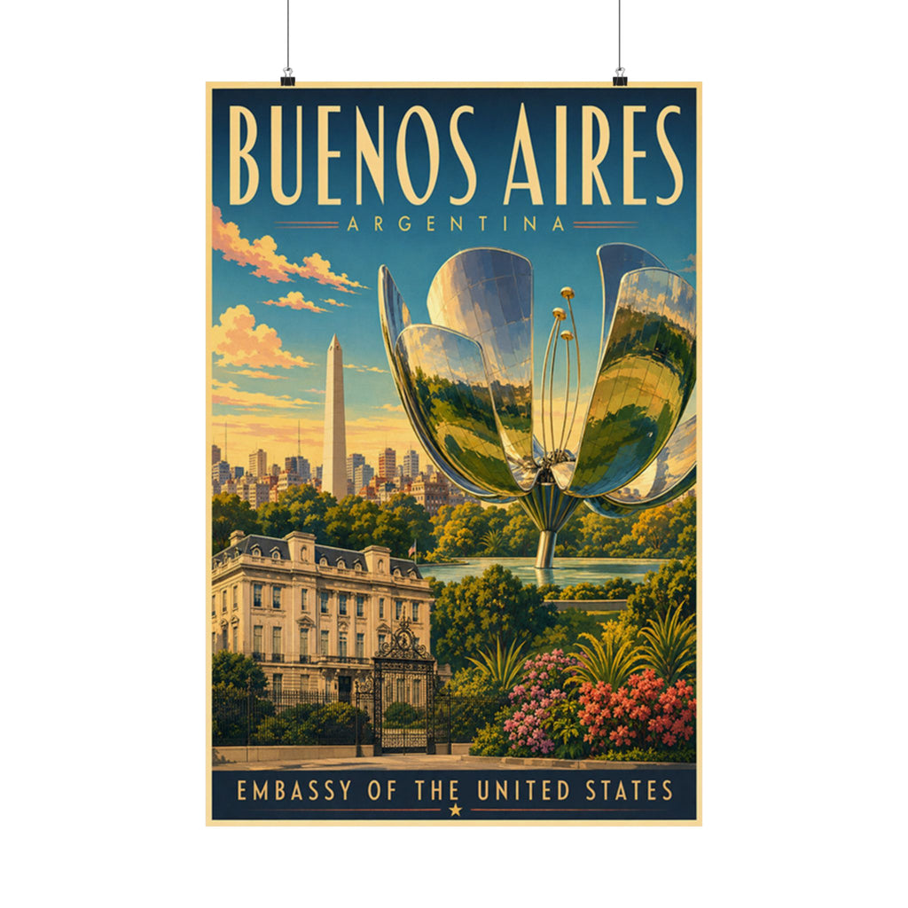 Buenos Aires Embassy Poster