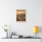 Athens Embassy Wrapped Canvas