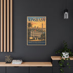 Kinshasa Embassy Wrapped Canvas