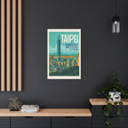 Taipei Embassy Wrapped Canvas