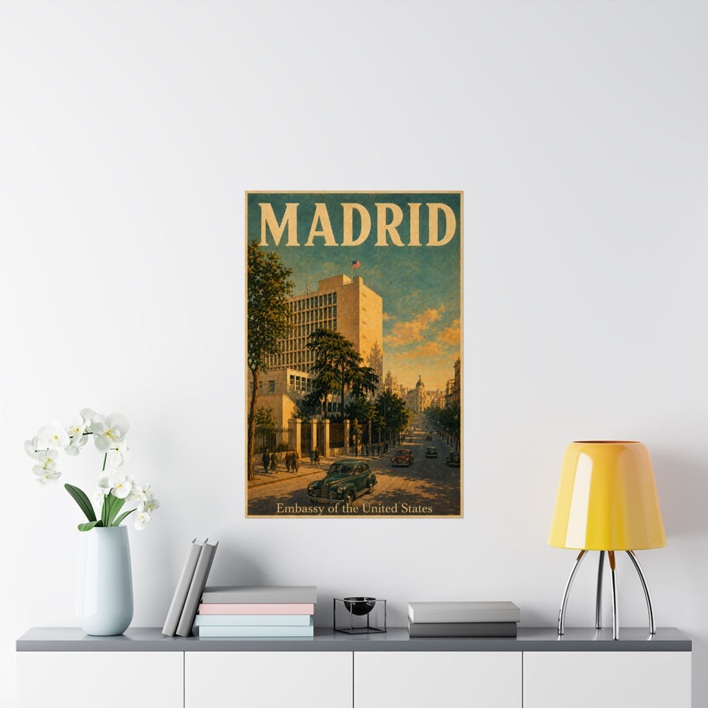Madrid Embassy Poster