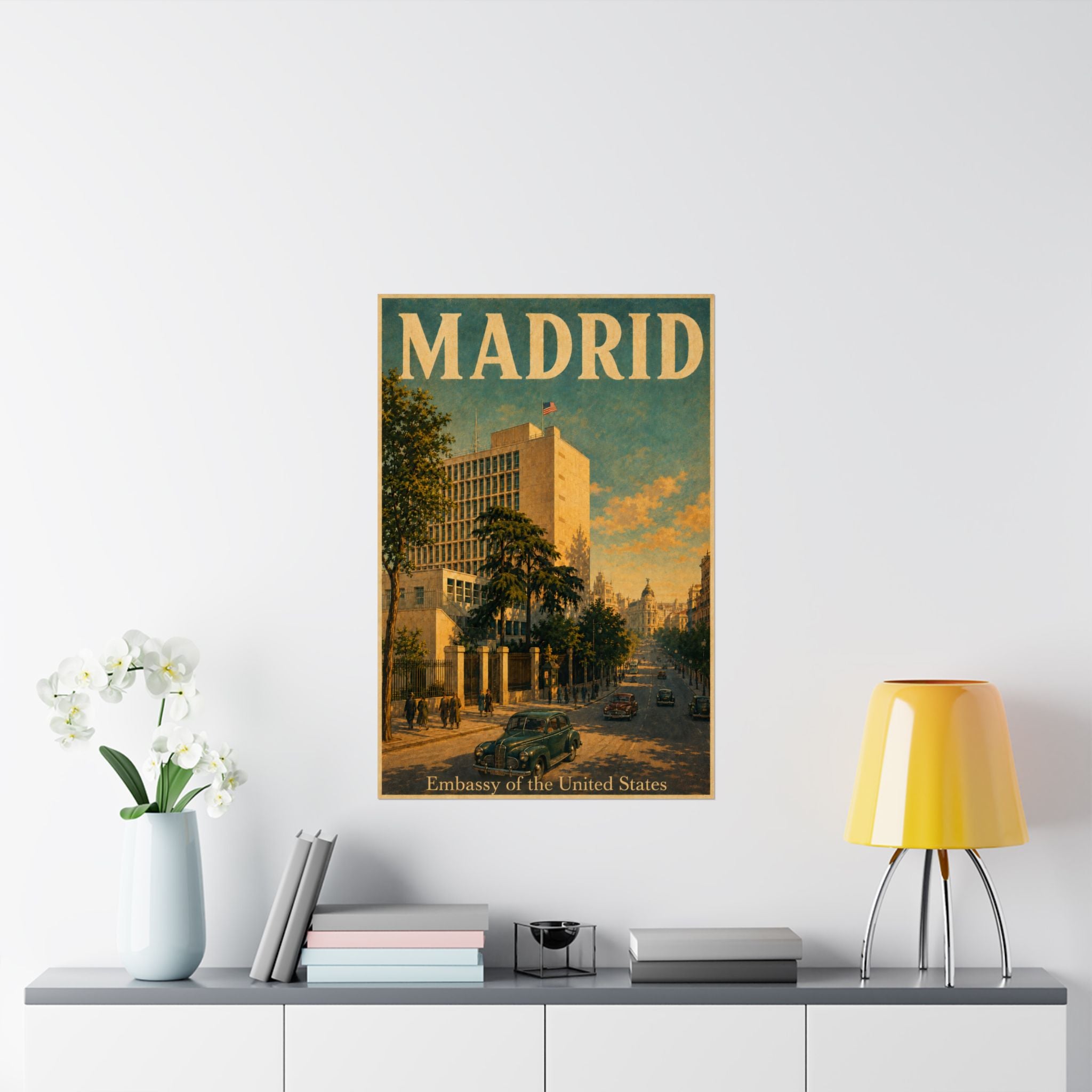 Madrid Embassy Poster