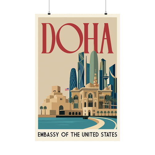 Doha Embassy Poster