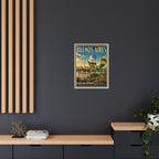 Buenos Aires Embassy Wrapped Canvas Framed