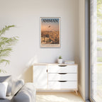 Amman Embassy Wrapped Canvas Framed