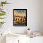 Tunis Embassy Wrapped Canvas Framed