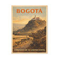Bogotá Embassy Wrapped Canvas