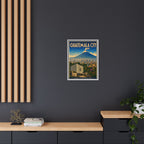 Guatemala City Embassy Wrapped Canvas Framed