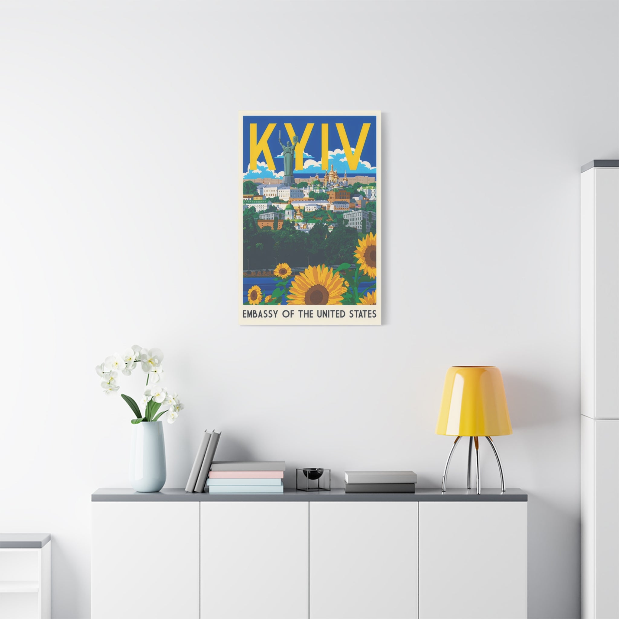 Kyiv Embassy Wrapped Canvas