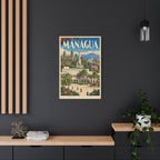 Managua Embassy Wrapped Canvas