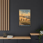 Tunis Embassy Wrapped Canvas Framed