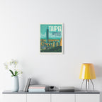 Taipei Embassy Wrapped Canvas