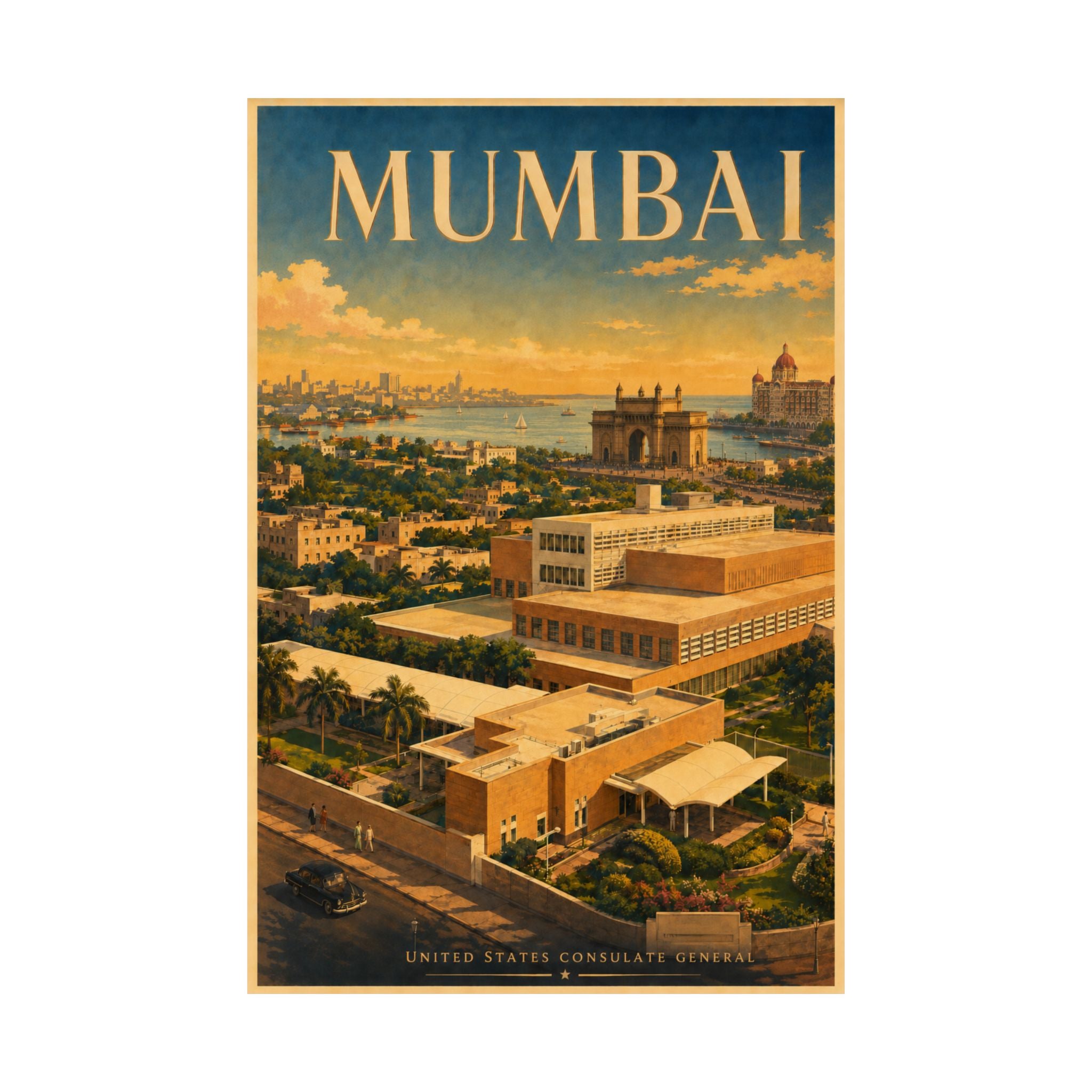 Mumbai Consulate General Poster