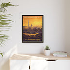 Washington D.C. Department of State Wrapped Canvas Framed