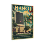 Hanoi Embassy Wrapped Canvas