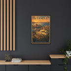 Istanbul Consulate General Wrapped Canvas Framed