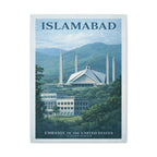 Islamabad Embassy Wrapped Canvas