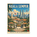 Kuala Lumpur Embassy Wrapped Canvas