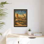 Rabat Embassy Wrapped Canvas Framed