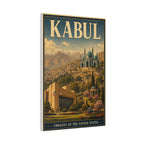 Kabul Embassy Wrapped Canvas