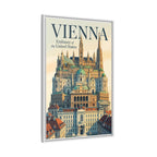 Vienna Embassy Wrapped Canvas Framed