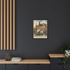 Stockholm Embassy Wrapped Canvas Framed